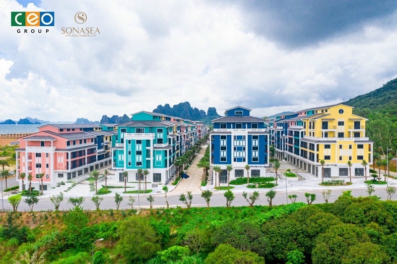 Tilte Ảnh thực tế 1 shoptel Sonasea Vân Đồn Harbor City – CEO Group
