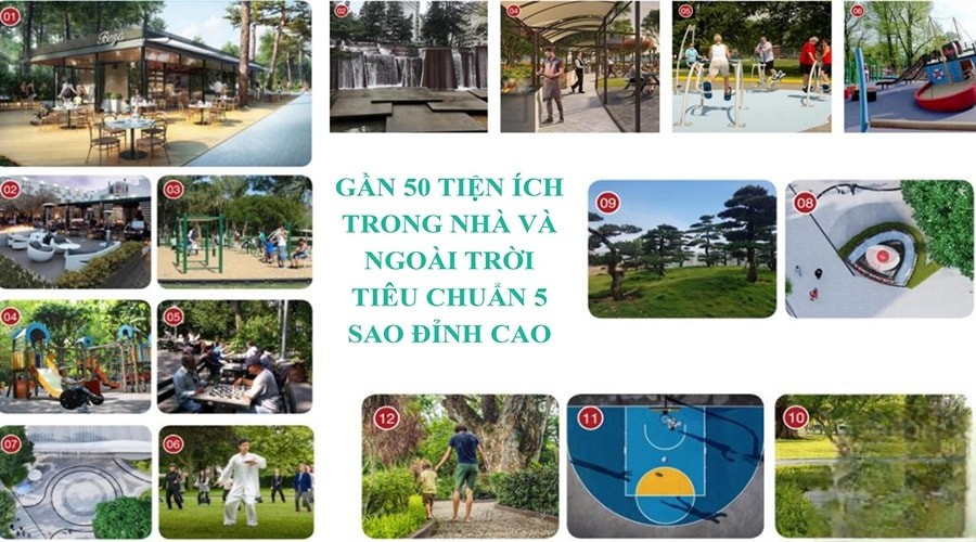 50 Tiện ích dự án chung cư The Ruby Hạ Long