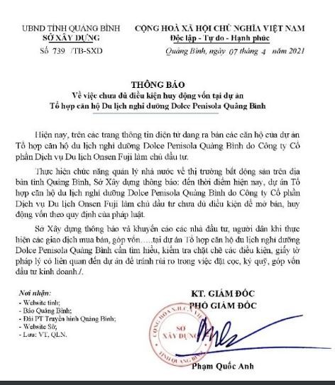 PHÁP LÝ DỰ ÁN DOLCE PENISOLA