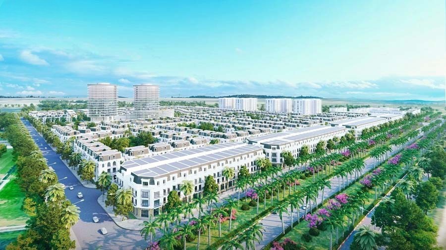 Toàn cảnh Khu đô thị PG An Đồng, Hải Phòng.