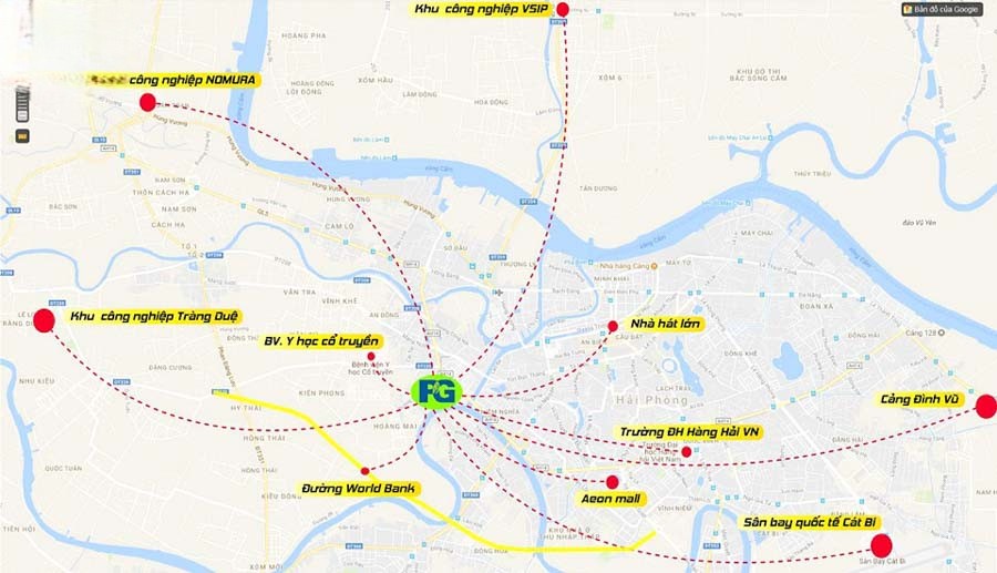 Với vị trí đắc địa, cư dân tại chung cư PG An Đồng dễ dàng kết nối thuận tiện đến các vùng và tiện ích ngoại khu