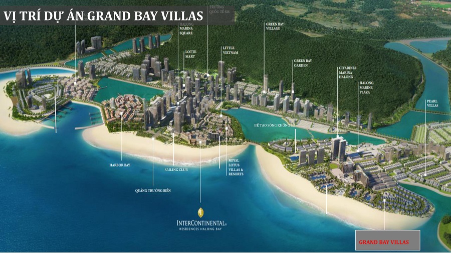 Vị trí Grand Bay Hạ Long